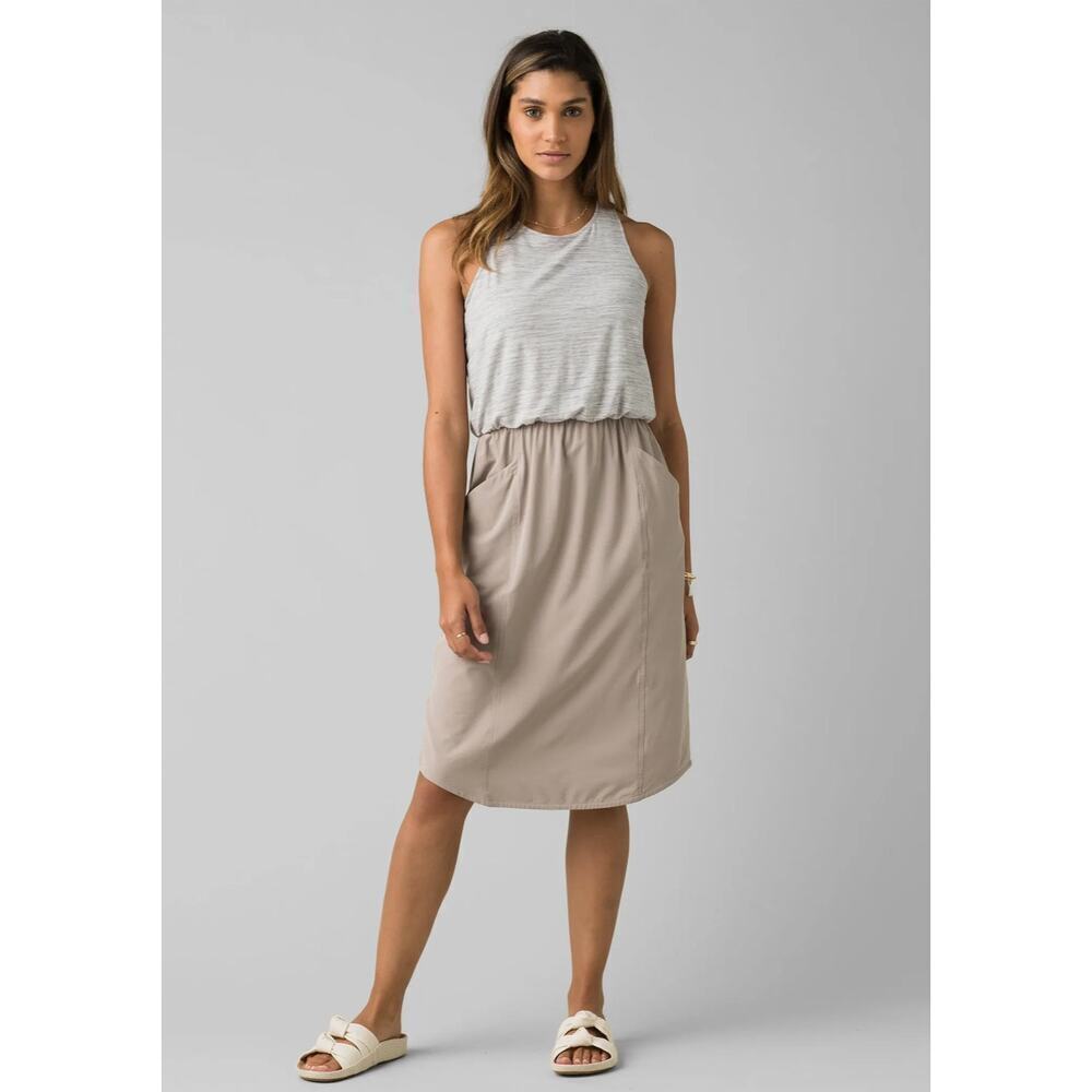 PRANA Women’s Buffy Dress - Two Tone Sleeveless Casual Dress - size S - Picture 1 of 14